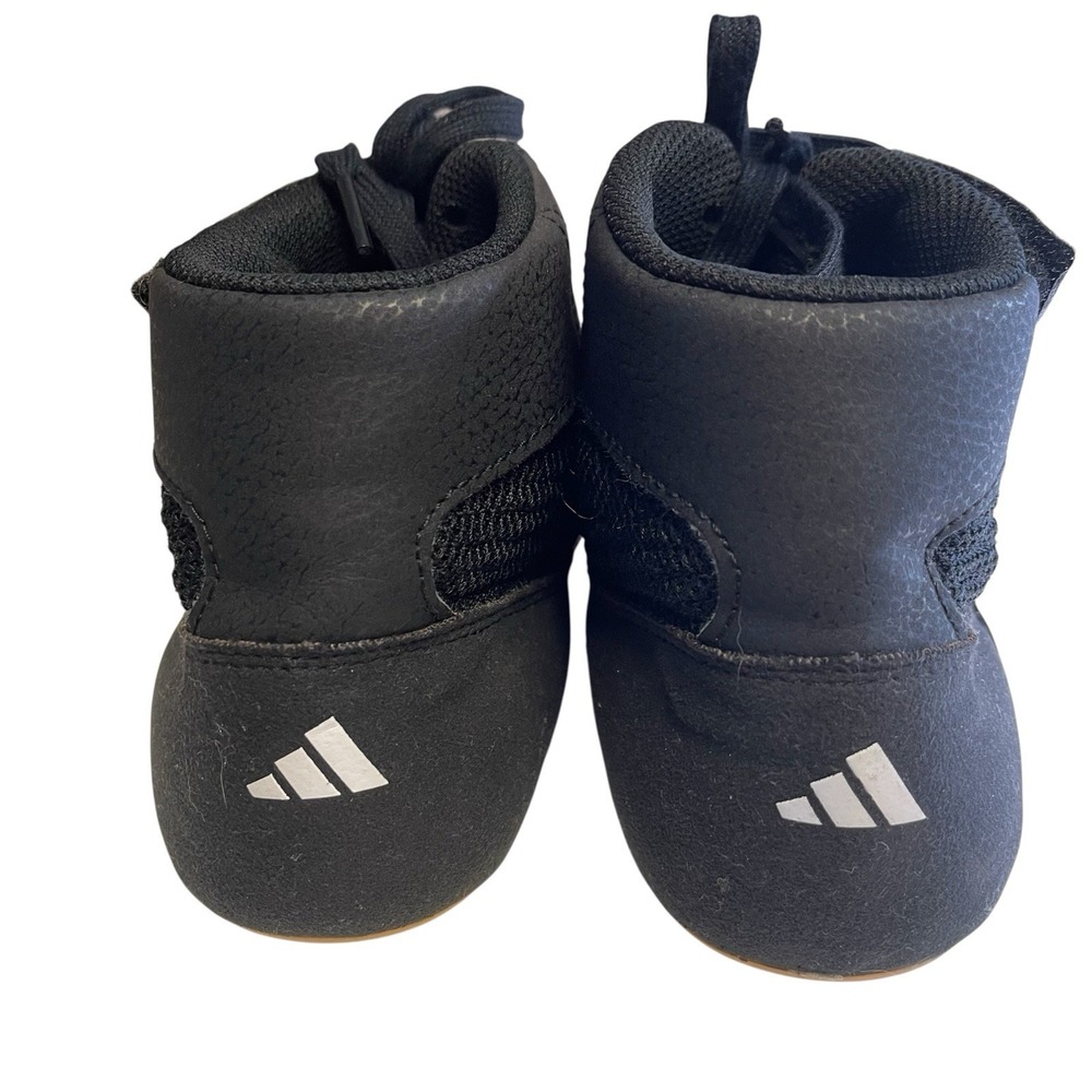 Adidas Havoc II HVC 2 Mens Size 7.5 Wrestling Shoes Sneakers Black White AQ3325 - Picture 3 of 5